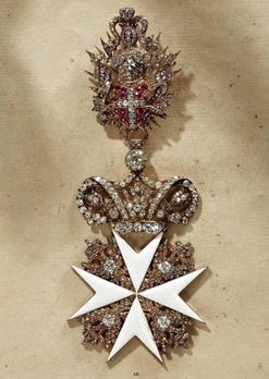 Order of the Knights of Malta, Professed Grand Cross (in Diamonds)