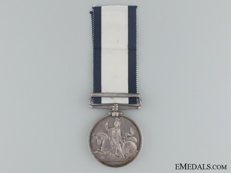 Silver Medal (with "ST DOMINGO" clasp) Reverse