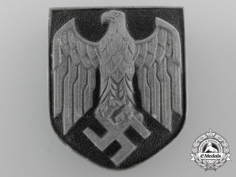 German Army Pith Helmet Emblem Decal Obverse