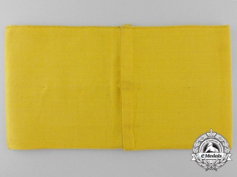 German Army Civilian Member of the Armed Forces Armband Reverse