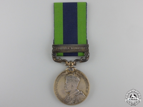 Silver Medal (with "BURMA 1930-32" clasp) Obverse