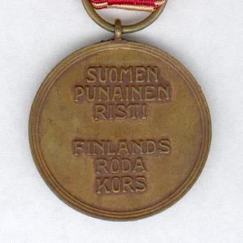 Cross of Merit of the Finnish Red Cross, Bronze Medal Reverse
