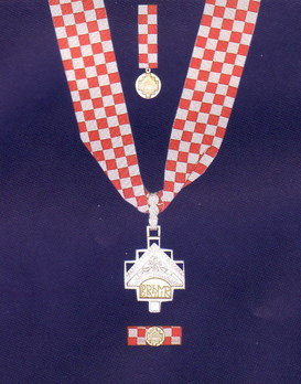 Order of Duke Branimir Medal Obverse
