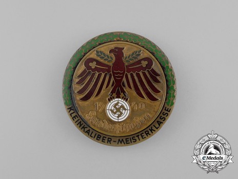 Tyrolean Marksmanship Gau Achievement, Type III, Champion Badge Obverse