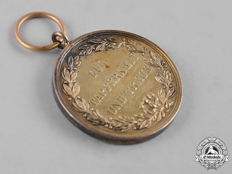 Military Merit Medal, Type V, in Gold (in bronze gilt) Reverse