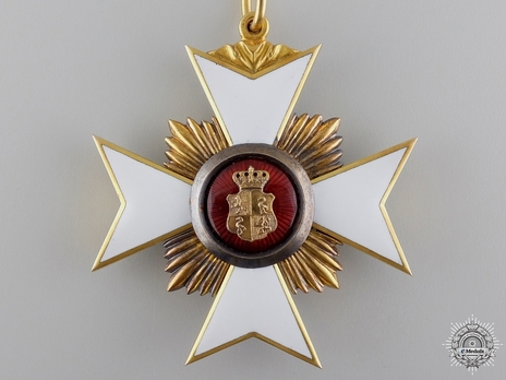 Princely Honour Cross, Civil Division, I Class Cross (in gold) Obverse
