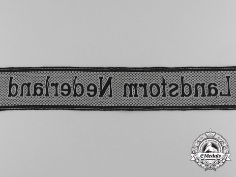 MedalBook - Waffen-SS Landstorm Nederland Cuff Title