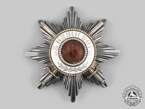 Order of St. Alexander, Type II, Military Division, II Class Breast Star