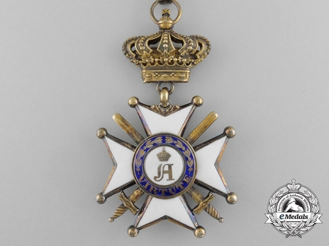 Order of Civil and Military Merit of Adolph of Nassau, Commander with Crown, in Gold (Military Division)