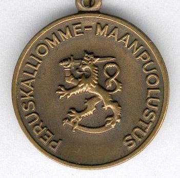 National Defence Medal in Silver Observe