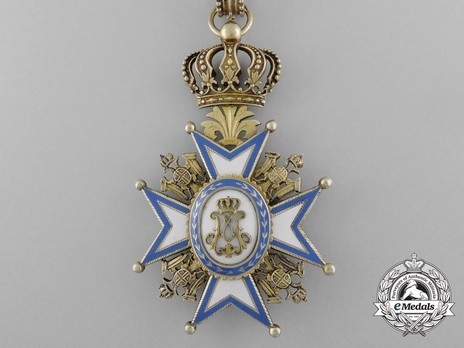 Order of Saint Sava, Type I, III Class Reverse