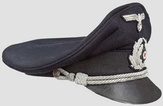 Kriegsmarine Blue Administrative Officials Visor Cap Right