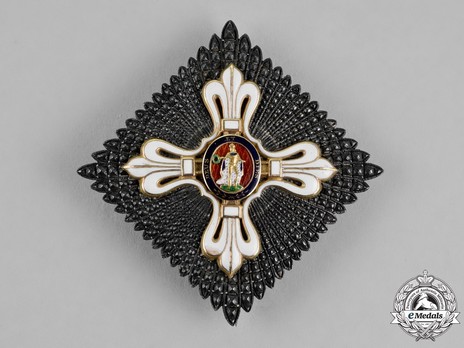 Civil Merit Order of St. Louis, Grand Cross Breast StarObverse