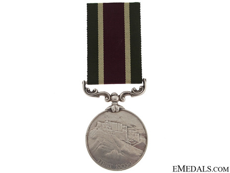 Silver Medal (without clasp) Reverse