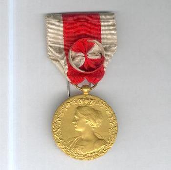 I Class Medal (stamped "G. DEVREESE") Obverse