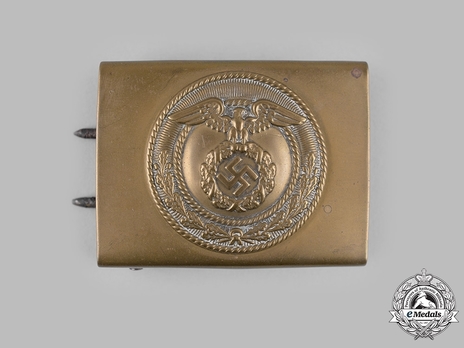 SA Enlisted Ranks Belt Buckle (with mobile swastika) (bronze version) Obverse