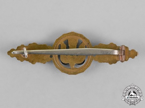 Bomber Clasp, in Gold (in tombac) Reverse