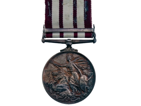Silver Medal (with “CYPRUS" clasp) (1953-1962) Reverse