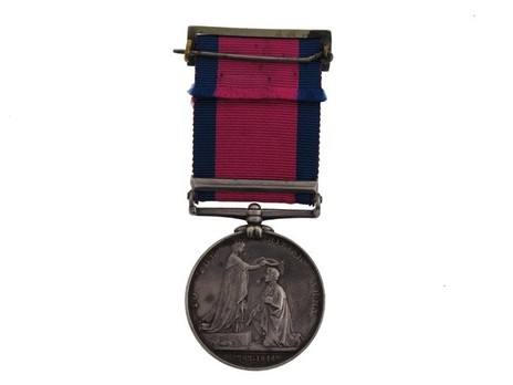 Silver Medal (with "BUSACO" clasp) Reverse