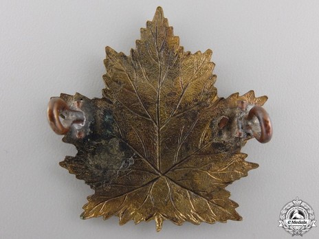 4th Infantry Battalion Other Ranks Cap Badge Reverse