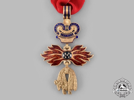 Order of the Golden Fleece, Neck Decoration (in Gold, by Rothe, c. 1925)