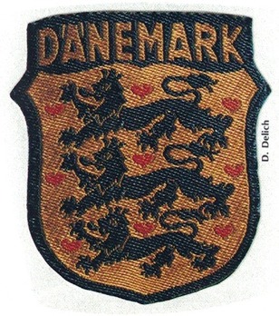German Army Denmark Sleeve Insignia Obverse