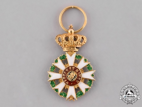Merit Order of the Bavarian Crown, Knight's Cross Miniature Reverse