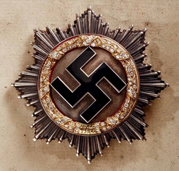 German Cross, in Gold, with Diamonds Obverse