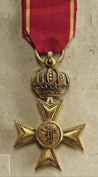 Officer Long Service Cross for 40 Years Obverse