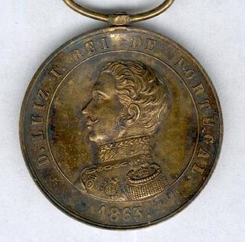 Gold Medal (for 50 Years, 1863-1911) Obverse