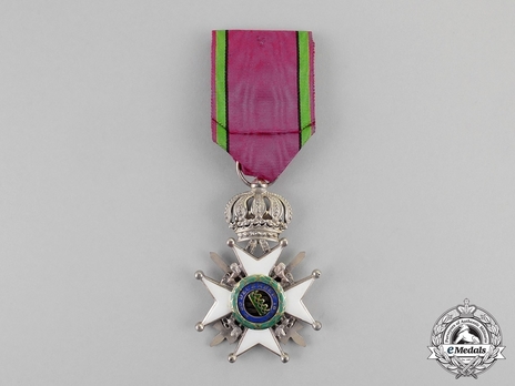House Order of Saxe-Ernestine, Type II, Military Division, II Class Knight Reverse