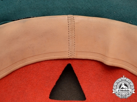 German Army Pith Helmet (2nd version) Sweatband Detail