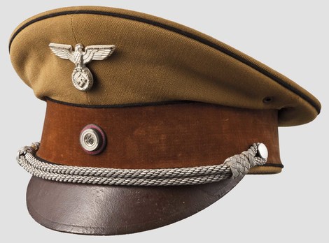 NSDAP Kreisleitung Visor Cap M34 Profile