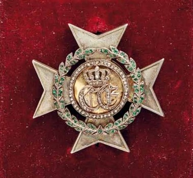 Carl Eduard War Cross (with diamonds) Obverse