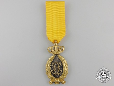 Medal for 25 Years of Military Service, Type I Obverse