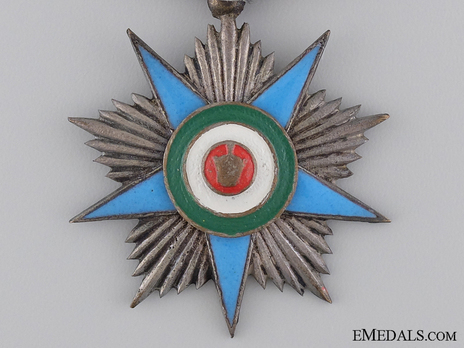 Order of Glory (Nishan-i-Iftikhar), Silver Star Obverse