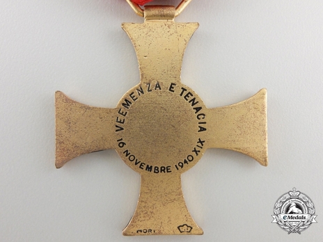 Cross (stamped "G. MORI") Reverse