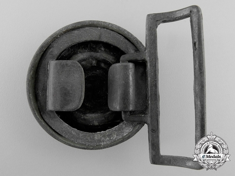 Waffen-SS Officer's Belt Buckle, unmarked Reverse