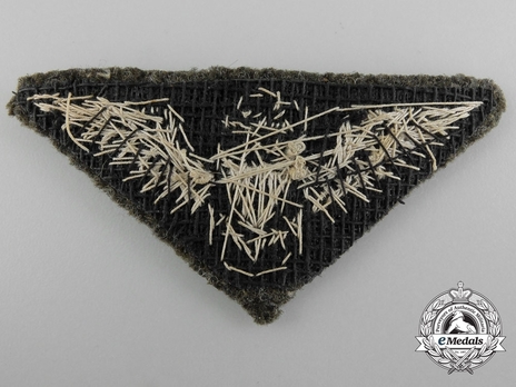 Pilot Wings (with embroidery) Reverse