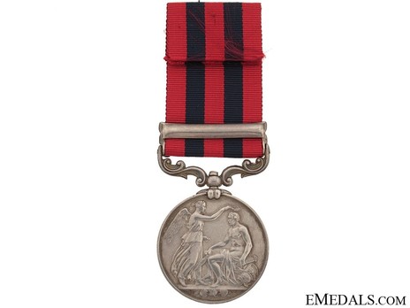 Silver Medal (with "UMBEYLA" clasp) Reverse