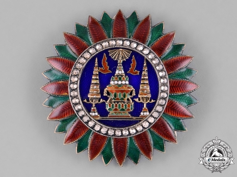 Order of the Crown of Thailand Grand Cross Breast Star (I Class) Obverse