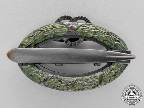 Army Airship Commemorative Badge, by Unknown Maker Obverse