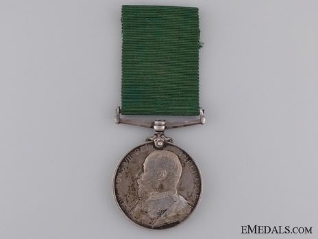 Silver Medal (for colonial recipients, with King Edward VII effigy) Obverse