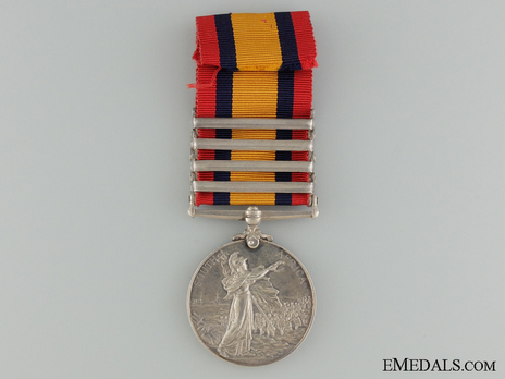 Queen's South Africa Medal Reverse