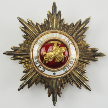 Order of Berthold I, Grand Cross Breast Star Obverse