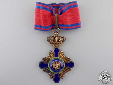  The Order of the Star of Romania, Type I, Civil Division, Commander's Cross Obverse