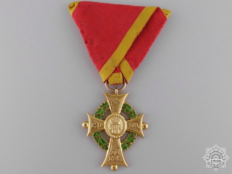 Dukely Order of Henry the Lion, I Class Merit Cross (in gold) Obverse