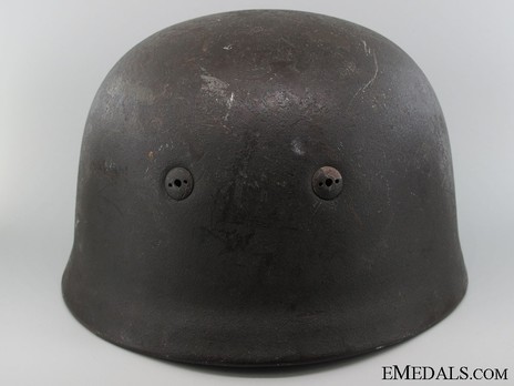 Luftwaffe Paratrooper Helmet Back