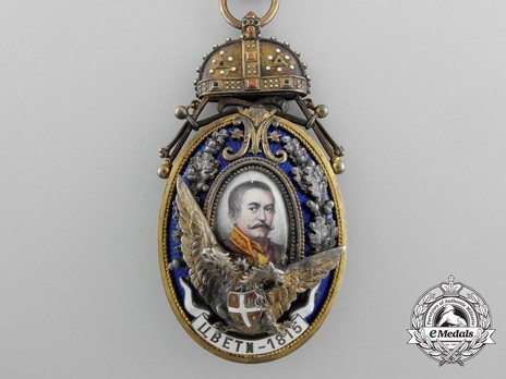 Order of Milos the Great, I Class Obverse