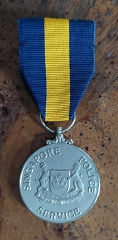 Singapore Police Service Good Service Medal Obverse